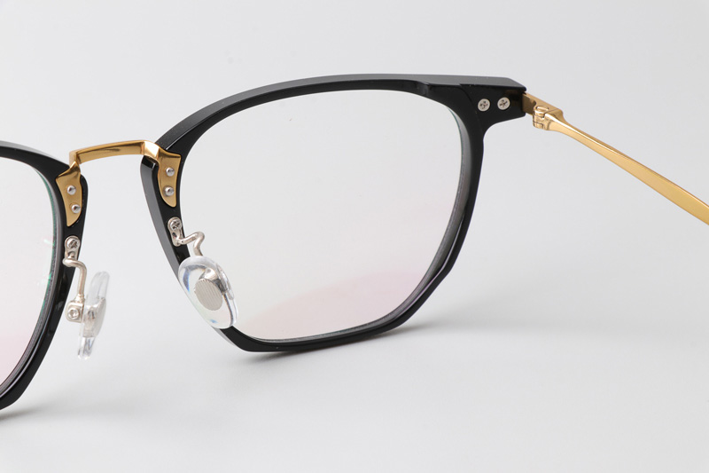 TCS3064 Eyeglasses Black Gold