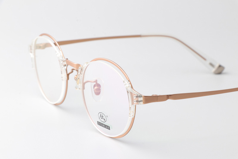 TCS3067 Eyeglasses Rose Gold