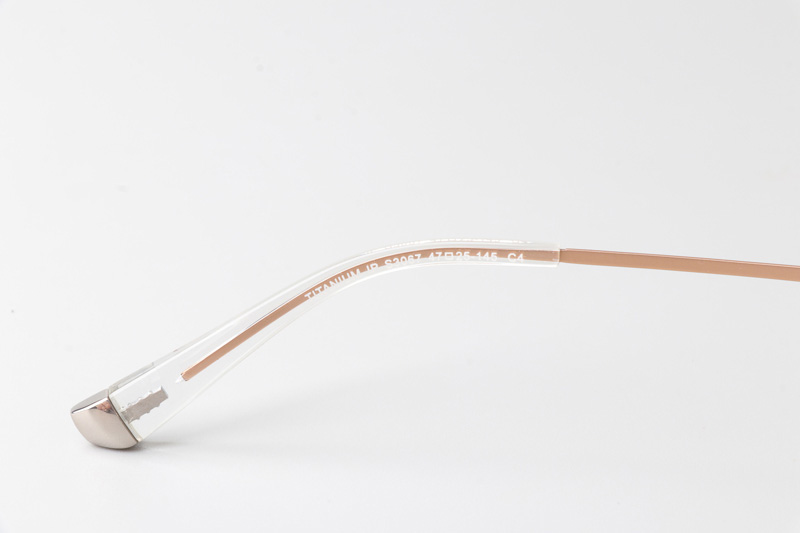 TCS3067 Eyeglasses Rose Gold