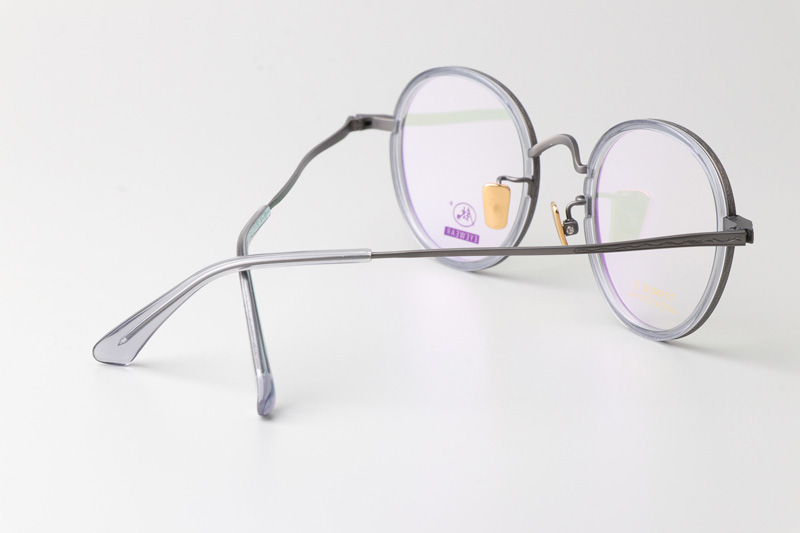 TCS3072 Eyeglasses Clear Gunmetal