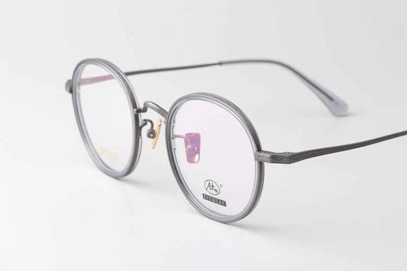 TCS3072 Eyeglasses Clear Gunmetal