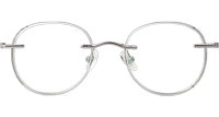 TCS3080 Eyeglasses Clear Silver