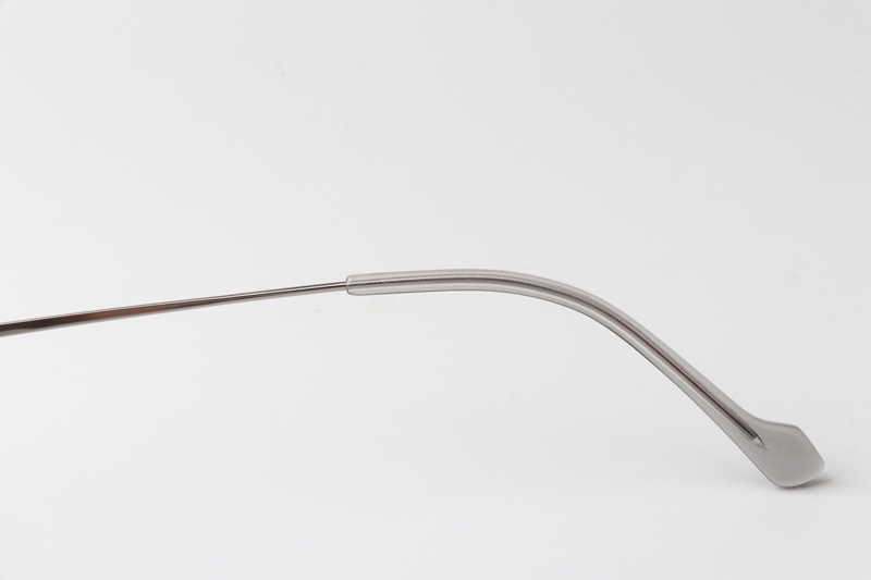 TCS3080 Eyeglasses Clear Silver