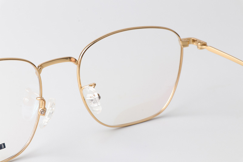 TCS3084 Eyeglasses Black Gold