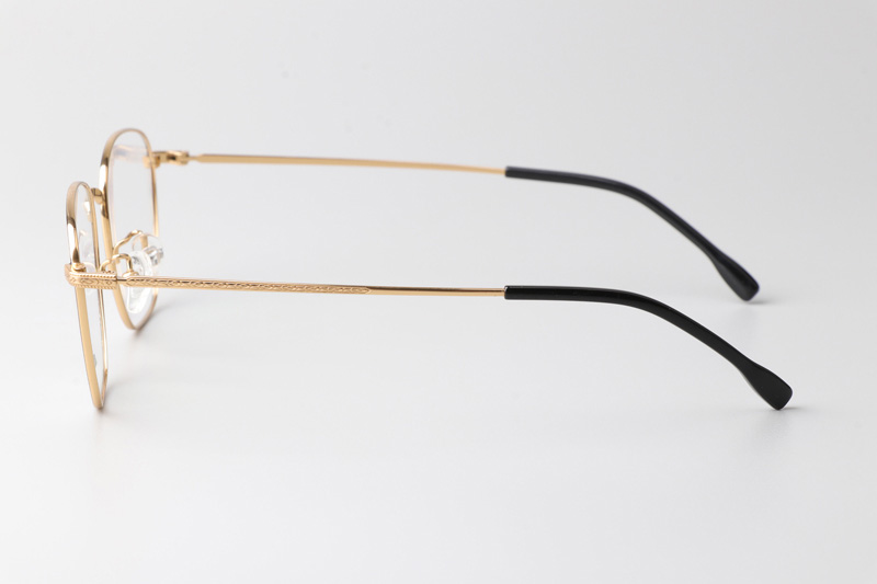 TCS3084 Eyeglasses Black Gold