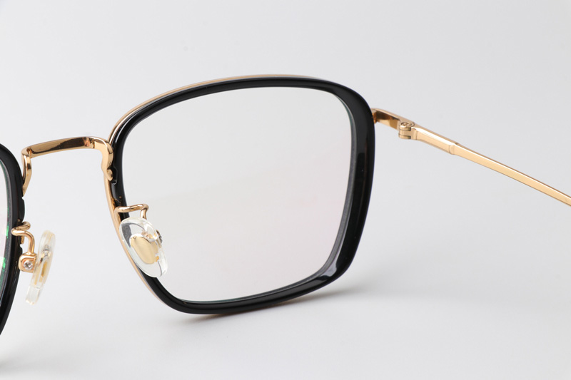 TCS3091 Eyeglasses Black Gold