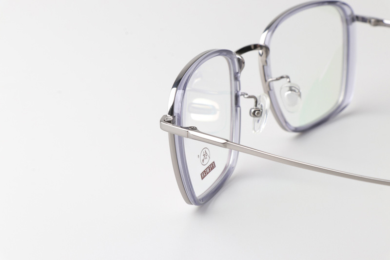 TCS3091 Eyeglasses Clear Gunmetal