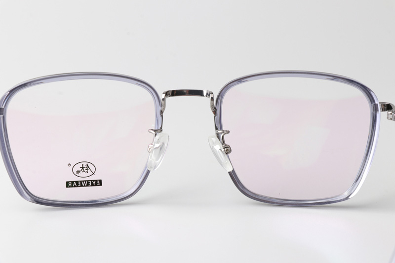 TCS3091 Eyeglasses Clear Gunmetal