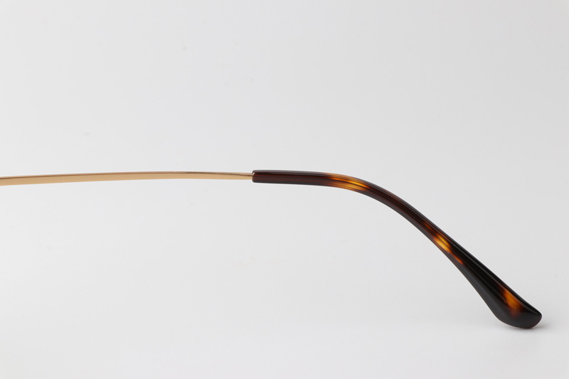 TCS3091 Eyeglasses Tortoise Gold