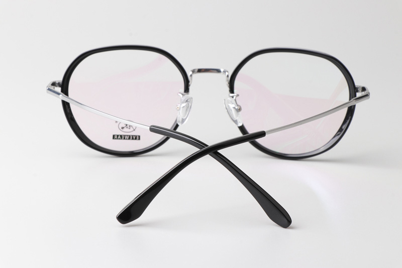 TCS3094 Eyeglasses Black Silver
