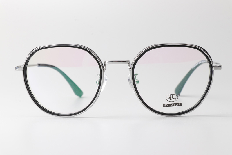 TCS3094 Eyeglasses Black Silver