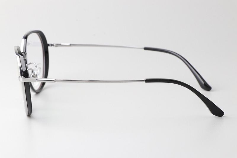 TCS3094 Eyeglasses Black Silver