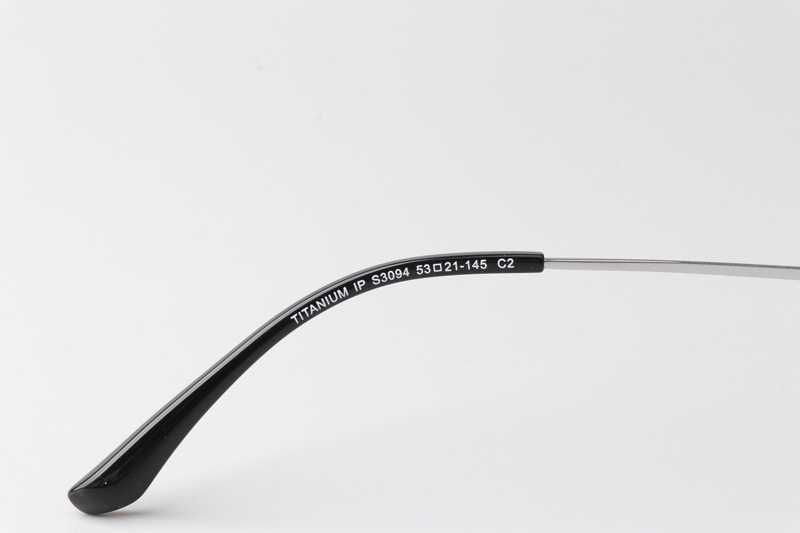 TCS3094 Eyeglasses Black Silver