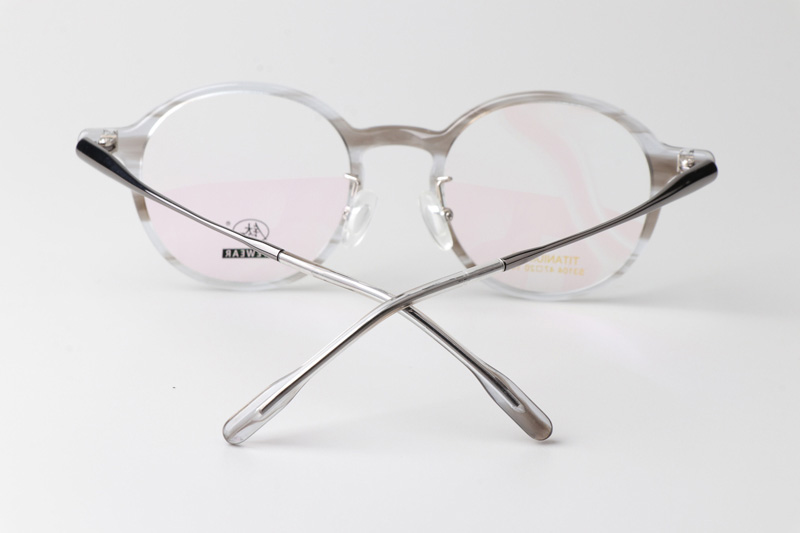 TCS3104 Eyeglasses Clear Brown