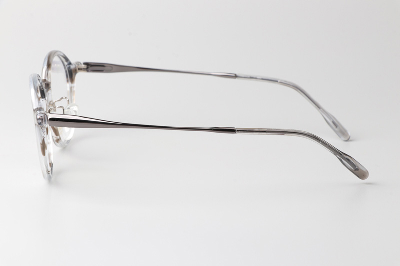 TCS3104 Eyeglasses Clear Brown