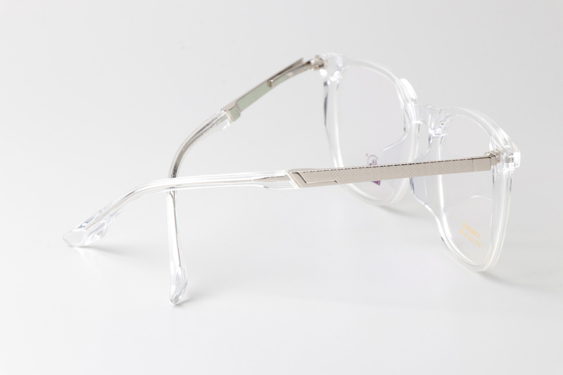 TCS3111 Eyeglasses Clear Silver
