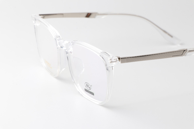 TCS3111 Eyeglasses Clear Silver