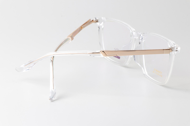 TCS3113 Eyeglasses Clear Gold