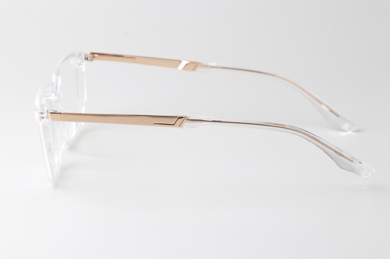 TCS3113 Eyeglasses Clear Gold