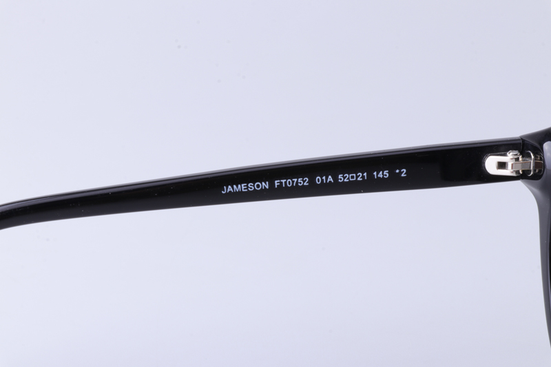TF0752 Sunglasses Black Green