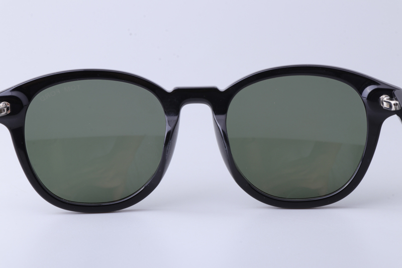 TF0752 Sunglasses Black Green