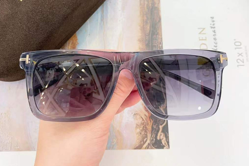 TF0906 Sunglasses Gray Gradient Gray