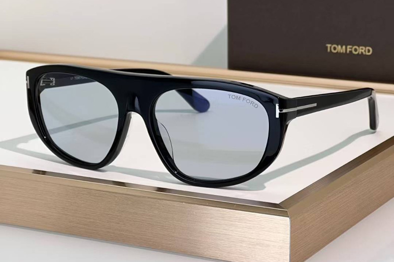 TF1002 Sunglasses Black Light Gray