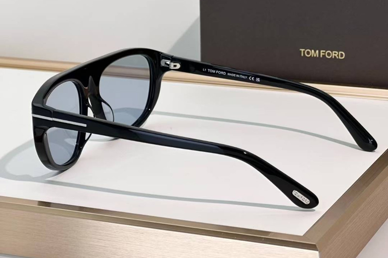 TF1002 Sunglasses Black Light Gray