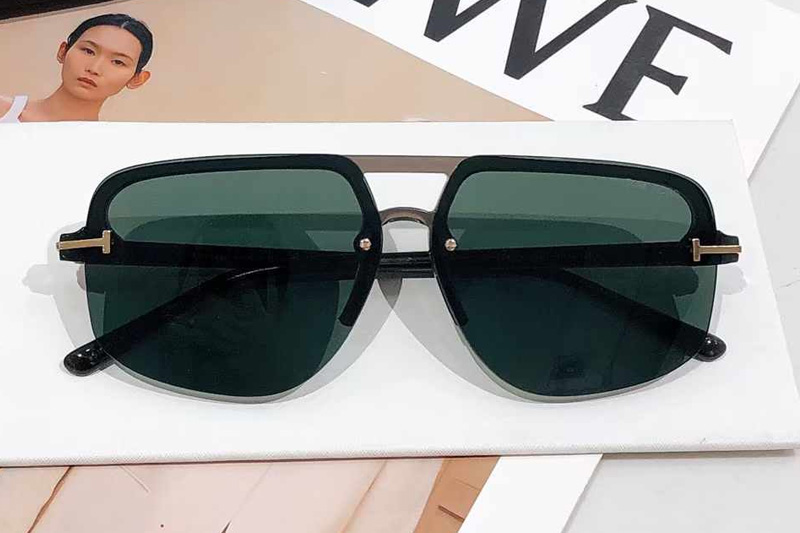 TF1003 Sunglasses Dark Gray Gray