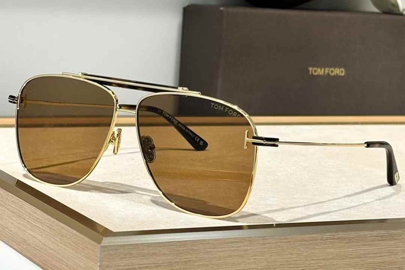TF1017 Sunglasses Gold Brown
