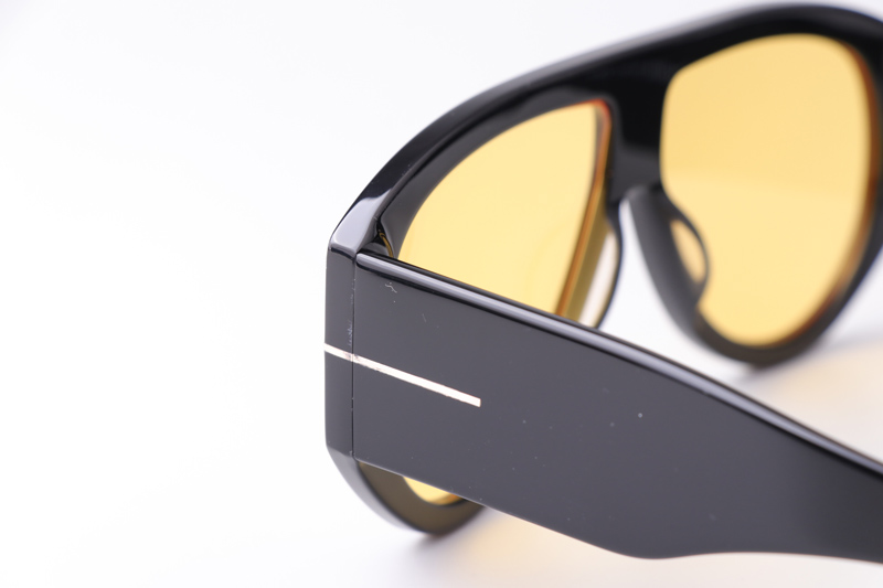 TF1044 Sunglasses Black Yellow