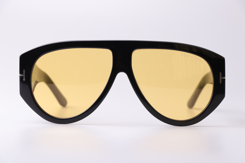 TF1044 Sunglasses Black Yellow