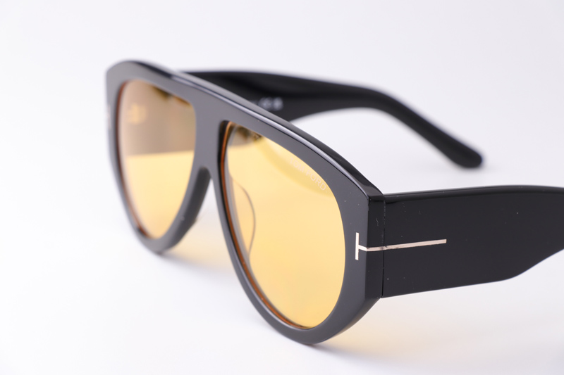 TF1044 Sunglasses Black Yellow