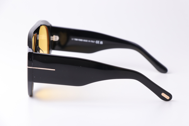 TF1044 Sunglasses Black Yellow
