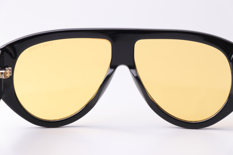 TF1044 Sunglasses Black Yellow