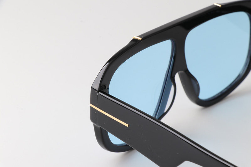 TF1093 Sunglasses Black Blue