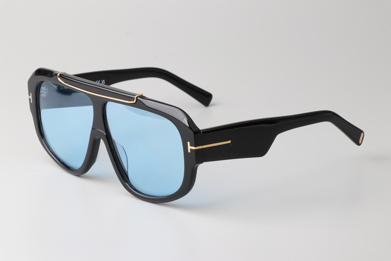 TF1093 Sunglasses Black Blue