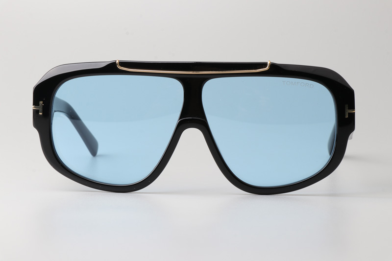 TF1093 Sunglasses Black Blue