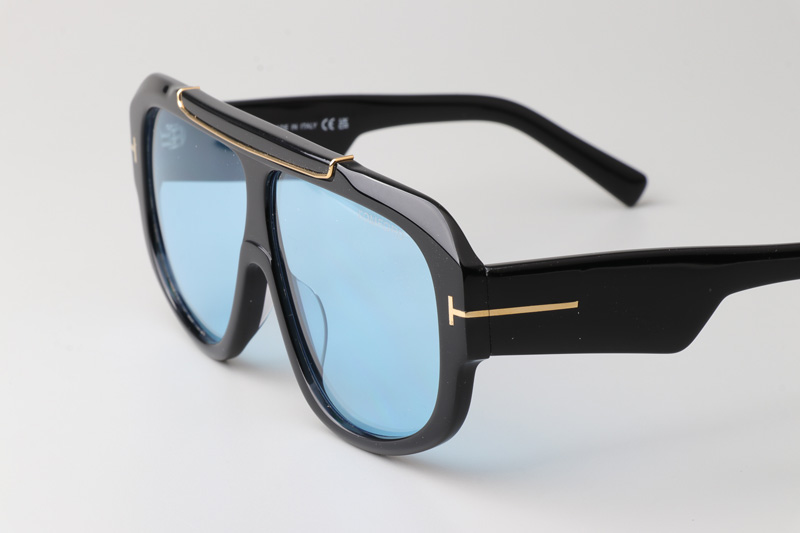 TF1093 Sunglasses Black Blue