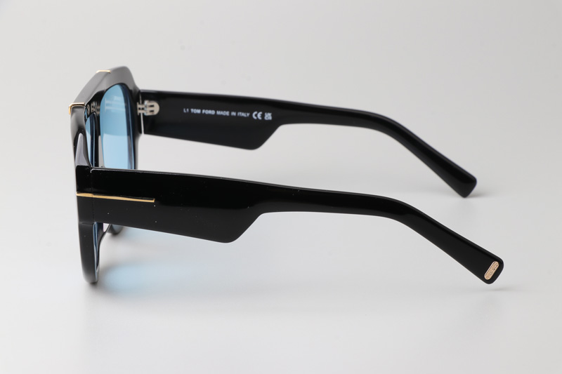 TF1093 Sunglasses Black Blue