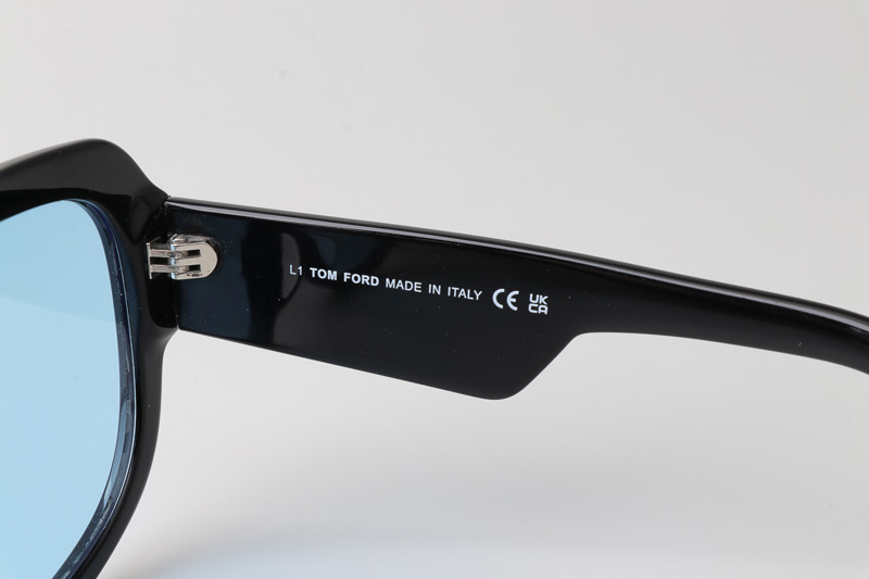TF1093 Sunglasses Black Blue