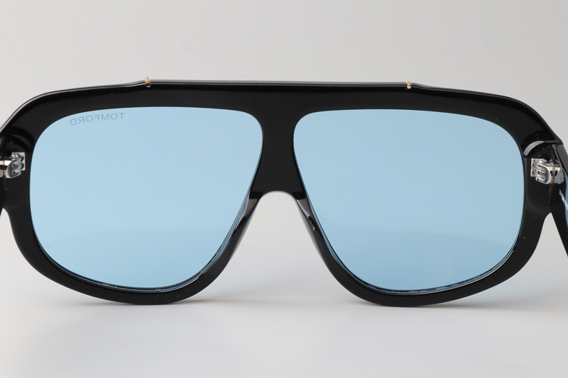 TF1093 Sunglasses Black Blue