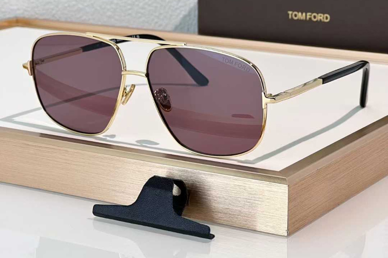 TF1096 Sunglasses Gold Red