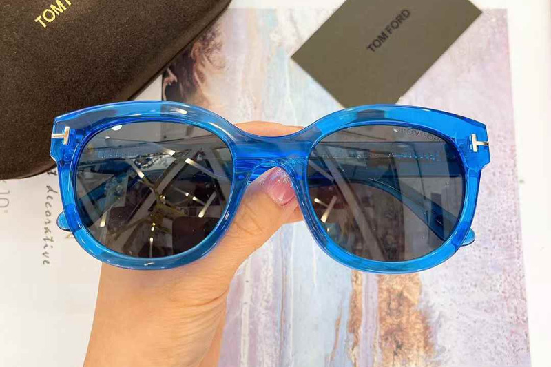 TF1114 Sunglasses Blue Gray