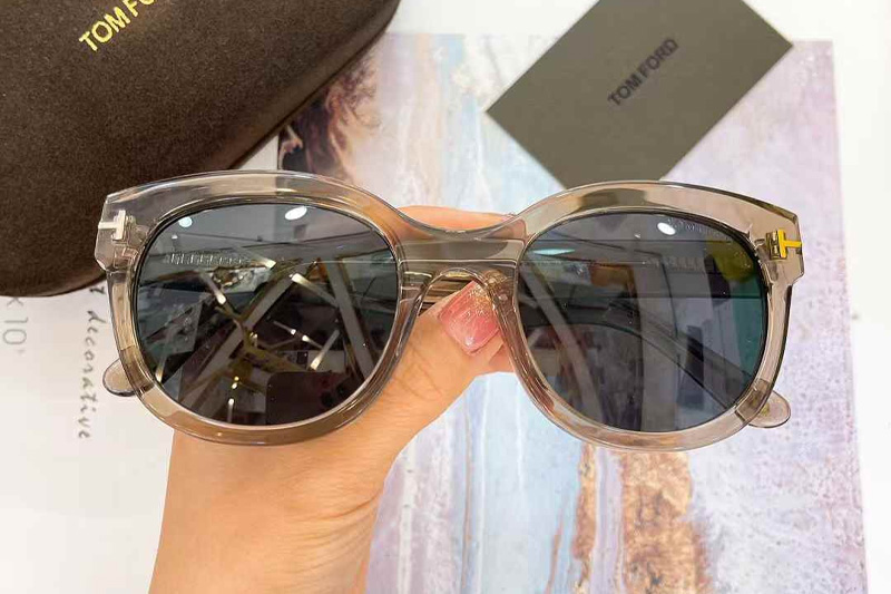 TF1114 Sunglasses Brown Gray