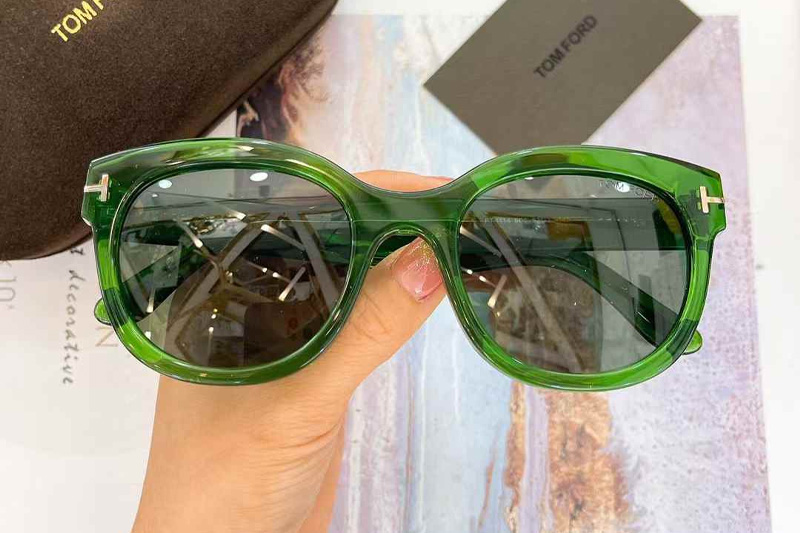 TF1114 Sunglasses Green Green