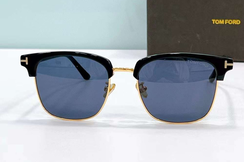 TF1139K Sunglasses Black Gold Blue