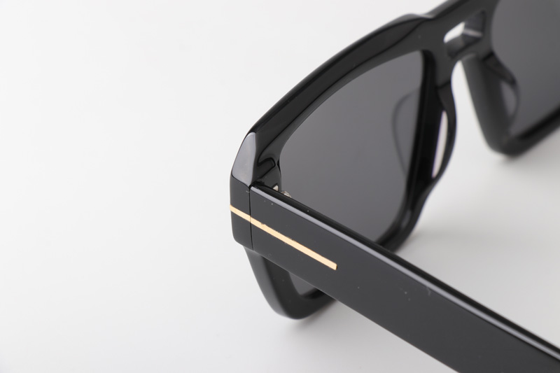 TF1153 Sunglasses Black Gray