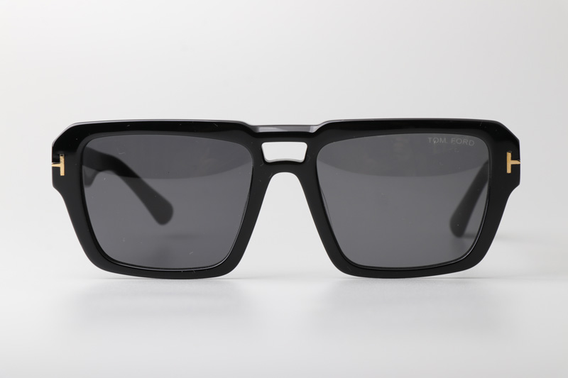 TF1153 Sunglasses Black Gray