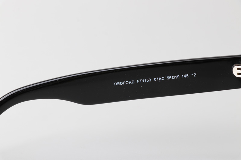 TF1153 Sunglasses Black Gray